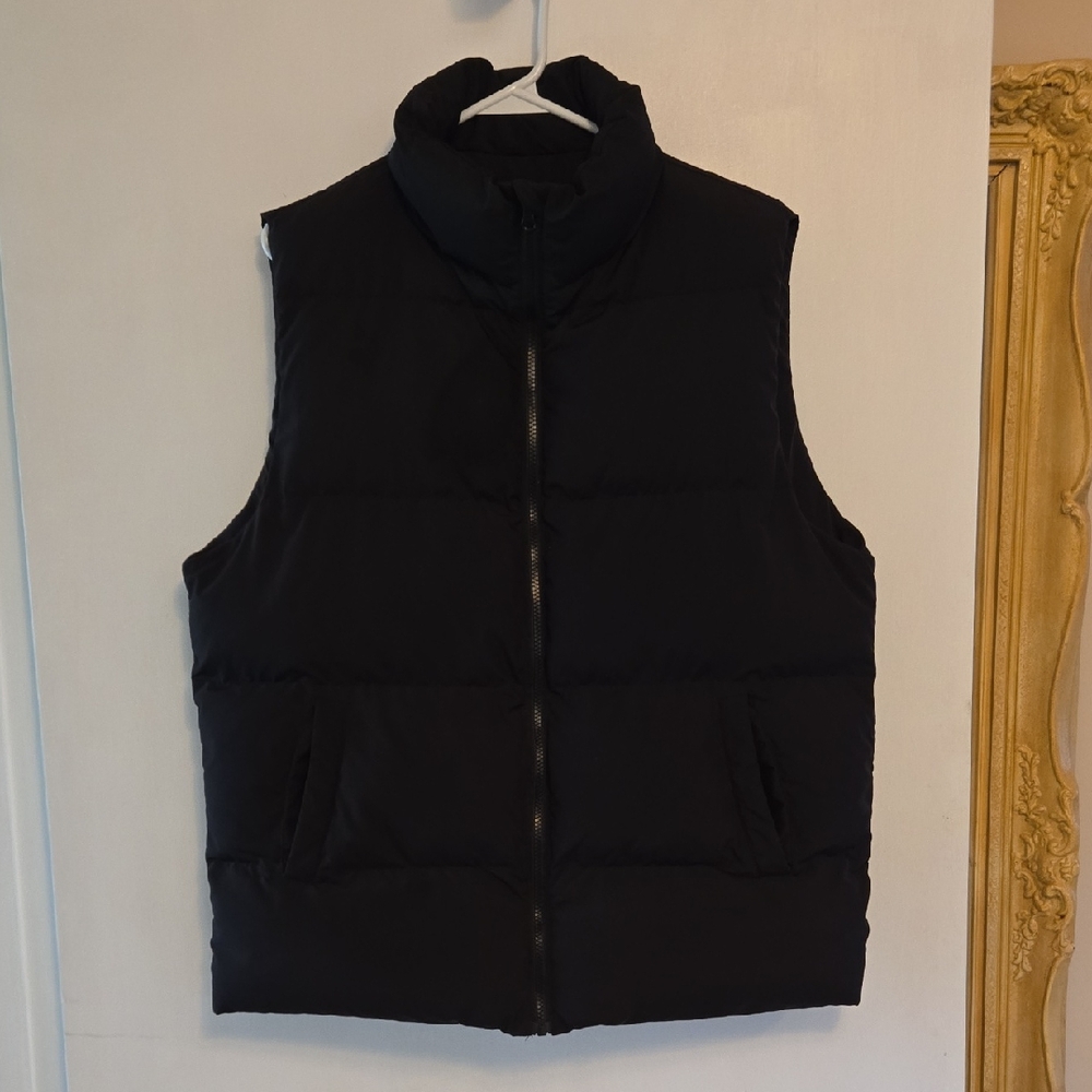 Men's Zip Front Puffy Vest M